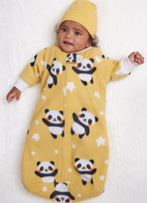 Butterick Infants' Bunting, Jumpsuit, Shirt, Diaper Cover, Hat, Bib, Mittens, Booties and Blanket Sewing Pattern Kit, Design Code B6968, Sizes XXS...