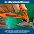 AccuSharp All-in-One Sharpener, All Purpose Sharpener for Knives, Scissors, Garden Tools, Sharpens & Restores Serrated Knives, Cleavers, Axes, Mac...