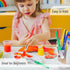 Mr. Pen- Paint Brushes for Kids, 8 Pcs, Toddler Paint Brushes, Chubby Paint Brushes, Flat Paint Brush, Kids Paint Brush Set, Washable Paint Brush ...