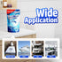 Vacplus Septic Tank Treatment 12 Pcs for 1-Year Supply, Dissolvable Packs with Easy Operation, Durable Biodegradable Enzymes for Wastes, Greases &...