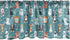 Ambesonne Animal Print Window Valance, Pet Lover Pattern Different Species of Cats and Dog Colorful Paw Prints, Rod Pocket Curtain Valances for Ki...