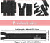 YAKA 10PCS #5 27inch Nylon Coil Zippers Sports Suits Zippers Coat Jacket Clothes Tailor Sewing Tools Garment Accessories (Black, 27inch)...