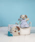 Mary Meyer Crinkle Teether Toy with Baby Paper and Squeaker, 6 x 6-Inches, Sparky Puppy...