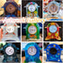 Resin Clock Molds, Table Clock Mold for Resin, Mantel Silicone Molds Kit for Epoxy Resin Casting, DIY Home Decor with 2 Clock Faces...