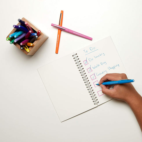 Paper Mate Flair Pen, 1.1mm Medium Tip, Orange, Box of 12...