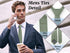 Sage Green Ties for Men 2.5'' Cotton Skinny Tie Solid Color Neckites for Wedding Business Graduation Party...