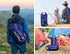 2 pieces Waterproof Dry Bag for Women and Men, 10L Roll Top Waterproof Backpack Sack with Waterproof Phone Case, for Hiking, Backpacking, Kayaking...