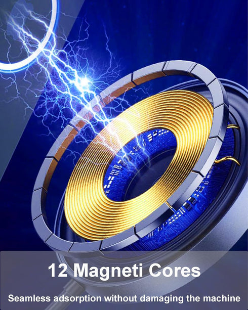 Magnetic Charger 15W for Apple iPhone 15 Pro Max 15Plus, Magnetic Wireless Charger Pad QI Charging Station for Samsung Galaxy S24 Ultra, Google Pi...