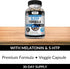 Kaya Naturals - Sleep Support Formula with Melatonin - Aid Support Vitamin Supplement - Sleep Stress and Mood Support - L-Tryptophan, Passion Flow...