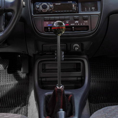 X AUTOHAUX 10" Car Gear Shift Knob Extender Extension Lever for Mitsubishi for Mazda for Nissan M10X1.25 Black...