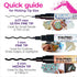 PINTAR Acrylic Paint Markers Set - Extra Fine Tip Paint Pens - Acrylic Markers Paint Pens - Acrylic Paint Pens for Rock Painting, Wood, Glass, Lea...