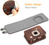 Fintie Carrying Case for Fujifilm Instax Mini LiPlay Hybrid Instant Camera - Premium Vegan Leather Portable Bag Cover with Removable Strap, Brown...