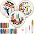 TINDTOP Hummingbird and Flower Embroidery Kit for Adults......
