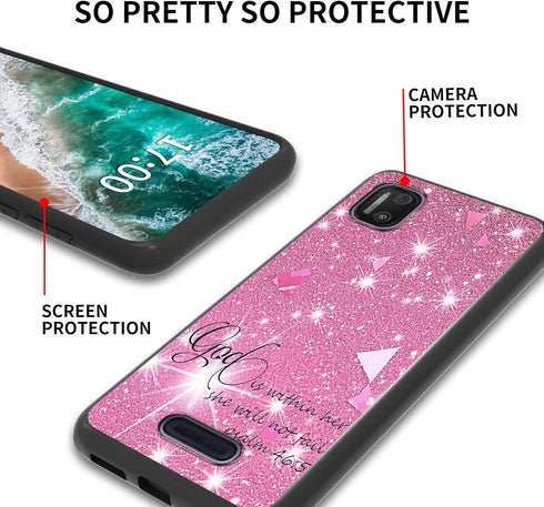 for Cloud Mobile Stratus C7 Case, Stratus C7 Phone Case, Flexible Soft TPU Scratch Resistant Non-Slip Shock Absorption Silicone Slim Back Case for...