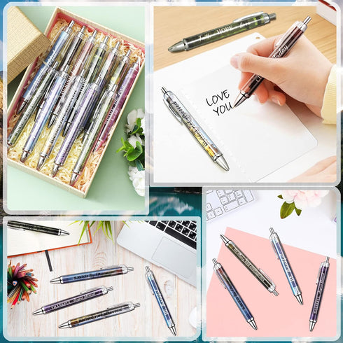 36 Pcs Bible Verse Ballpoint Pens Christian Gifts Pens for Women Religious Pens with Inspirational Quotes Motivational Quotes Pens for Religious S...