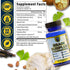 Nootropic Supplement for Memory, Focus, Energy: with Lions Mane, Ginkgo Biloba, Alpha GPC, Vitamin B12 Non GMO, Vegan, Gluten Free...
