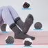 Grippy Yoga Socks for Women – Full Toe Cotton Crew Non Slip Sticky Grip Accessories for Yoga, Barre, Pilates, Dance, Ballet...