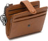 Alldaily Slim Keychain Wallet for Women, RFID Blocking Small Bifold Travel Credit Card Holder (Brown)...