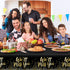 3 Pack We Will Miss You Black and Gold Plastic Tablecloths, Disposable Party Table Cloths, Dot Confetti Covers for Retirement Awaits Bye Office Wo...