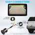 Pyle PLCM12 Rearview Backup Parking Assist Camera (Waterproof Night Vision Cam, Distance Scale Line Display, Flush Mount)...