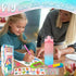 Decorate Your Own Water Bottle Kits for Girls Age 4-6-8-10,Mermaid Gem Diamond Painting Crafts,Fun Arts and Crafts Gifts Toys for Girls Birthday C...