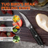 TUO Bird Beak Paring Knife, 2.75" Curved Paring Knife, Ultra Sharp Small Peeling knives with Riveted Ergonomic Pakkawood Handle, High Carbon Germa...