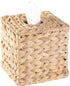 Vintiquewise Water Hyacinth Wicker Tissue Box Cover (Square)...