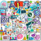 100 PCS Funny Science Laboratory Stickers, Laboratory Stickers for Kids Teens Adults, Physics Biology Chemistry Experiment Stickers, Waterproof Vi...