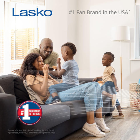 Lasko 4911 Twist-Top Tower Fan, Small...