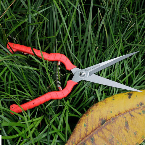 Extra Long Stainless Steel pruners Bonsai Plant Trimming Scissors for thorny roses plant Flowers Harvesting Herbs Fruits or Vegetables prune corne...