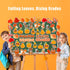 60pcs Fall Cutouts Bulletin Board Decorations Thanksgiving Classroom Decorations Set 32 Designs Thanksgiving Bulletin Board Decor with 100pcs Glue...
