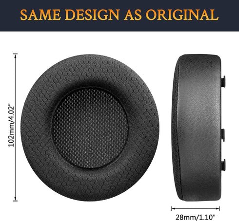 SOULWIT Ear Pads Replacement for Corsair Virtuoso RGB Wireless XT SE Gaming Headset, Earpads Cushions with High-Density Noise Isolation Foam, Adde...