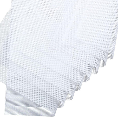 Blulu 8 Pieces Silicone Dehydrator Sheets Mesh Dehydrator Trays Non-stick Food Fruit Mats Reusable Steamer Mesh Mat for Fruit Food Dryer Square 14...