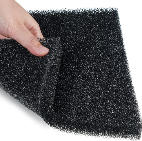 3 Pieces Sponge Filter Pad Aquarium Filter Media Cut to Fit Foam for Fish Tank Filters Replacement Fish Tank Cleaner Open Cell Foam Sponges for Di...