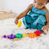 Melissa & Doug Rainbow Caterpillar Gear Toy With 6 Interchangeable Gears - For Toddlers And Babies...
