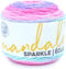 Lion Brand Yarn Mandala Sparkle yarn, Draco, 1 Count (Pack of 1)...