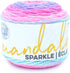 Lion Brand Yarn Mandala Sparkle yarn, Draco, 1 Count (Pack of 1)...