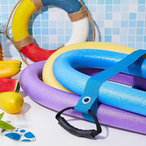 2 Pcs Pool Noodles Storage Pool Noodles Organizers with Handles Storage Straps for Hanging and Carrying Pool Noodles Garden Hose Pool Vacuum Hose ...
