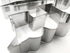 Transportation/Vehicle Cookie Cutters Set 6 PC High Grade 430 Stainless Steel –Truck, Formula car, Train, Airplane, Motorcycle and Ferry...