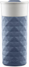 Ello Ogden BPA-Free Ceramic Travel Mug with Lid, Evening Blue, 16 oz...