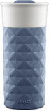 Ello Ogden BPA-Free Ceramic Travel Mug with Lid, Evening Blue, 16 oz...