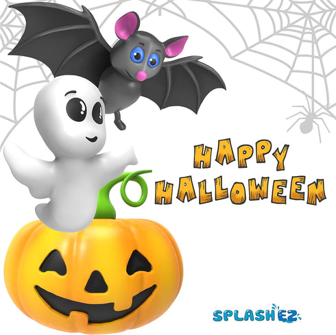 Halloween Mold Free Bath Toys for Babies and Toddlers, Animal No Hole Bath Toys, Bath Toys no Mold for Tub,Beach,Pool, BPA-Free, Infant Bath Toys ...