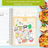 PECULA Recipe Book, 5.6"x 8.2" Recipe Book To Write In Your Own Recipes, Blank Recipe Book, Recipe Notebook, Recipe Journal Hold 170 Recipes...