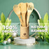 Bamboo Cooking Utensils - Bamboo Kitchen Utensils Wood Spoons For Cooking Bamboo Spoons For Cooking Wooden Spoon Set...