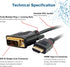Legrand - C2G DVI to HDMI Cable, DVI-D Male to HDMI Male, Black HDMI Adapter Cable, 2 Meter (6.56 Feet) Bi-Directional Adapter Cable, 1 Count, C2G...