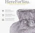Hot Water Bottle with Soft Cover - 1.8L Large - Classic Hot Water Bag for Pain Relief, Neck and Shoulders, Feet Warmer, Menstrual Cramps, Hot and ...