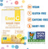 Ener-C Sugar Free Energy Lemon Ginger Multivitamin Drink Mix Vitamin C 1000mg & Electrolytes - Natural Immunity Support with Real Fruit Juice Powd...