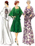 Vogue Misses’ Vintage 1970's Evening Dress Sewing Pattern Packet, Design Code V1947, Sizes 8-10-12-14-16...
