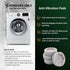 All New Enterpark Premium Quality Cost Effective Anti-Slide Pad Set of Anti-Vibration and Anti-Walk Pads for Washer, Dryer and Furniture (Set of 4 Noise Reduction Rubber Pads)