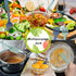 2 Pcs Silicone Flexible Fork 11.6 Inch Silicone Fork Heat Resistant Cooking Fork Large Fork Kitchen Non Stick Fork Ultimate Fork for Mix Ingredien...